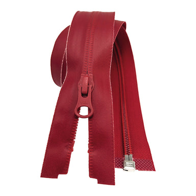 YKK Aquaguard Water repellent zip | Red from Jaycotts Sewing Supplies