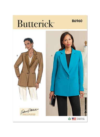 Butterick sewing pattern 6960 Jackets from Jaycotts Sewing Supplies