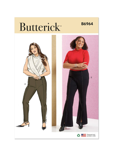 Butterick sewing pattern 6964 Women's Pants from Jaycotts Sewing Supplies