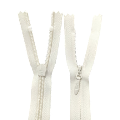 YKK Number 5 Heavy Duty Concealed Zips NATURAL from Jaycotts Sewing Supplies