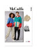 McCall's sewing pattern M8440 Unisex Jacket from Jaycotts Sewing Supplies
