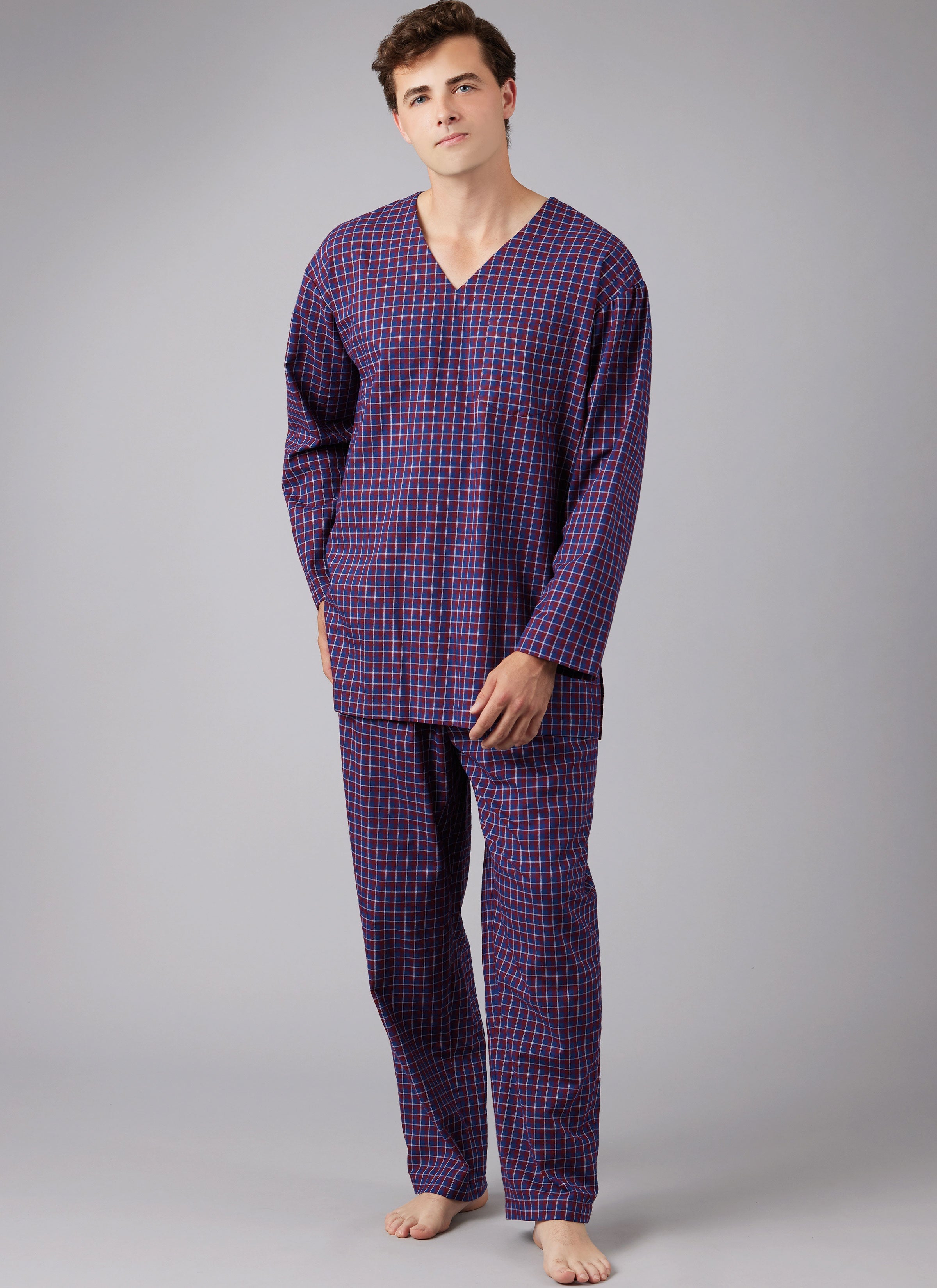 McCall's sewing pattern M8443 Men's Sleepwear from Jaycotts Sewing Supplies