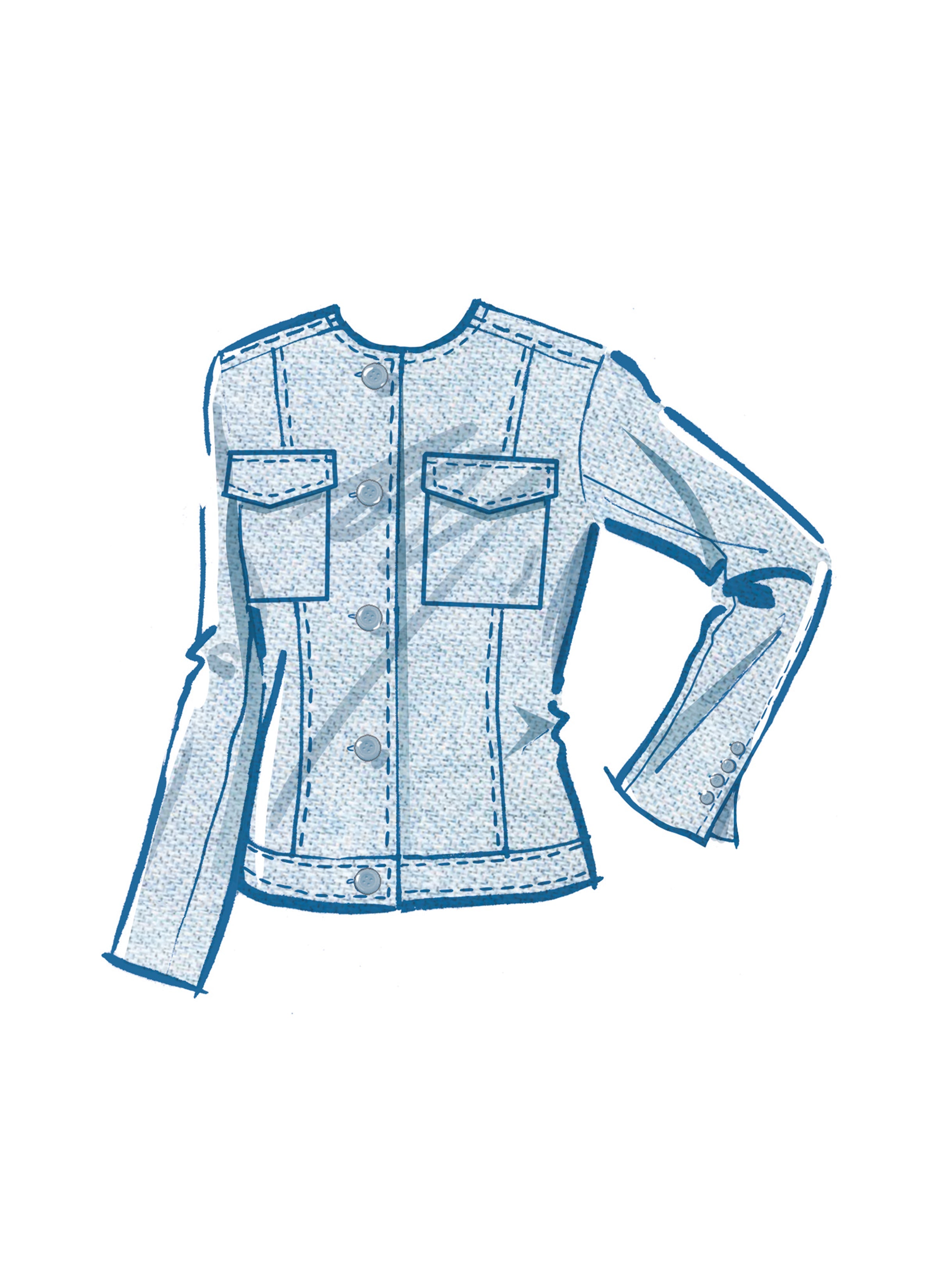 McCall's Sewing Pattern 8474 Misses' Jacket by Melissa Watson from Jaycotts Sewing Supplies