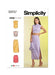 Simplicity 9757 sewing pattern Misses' Knit Top and Skirt in Two Lengths from Jaycotts Sewing Supplies