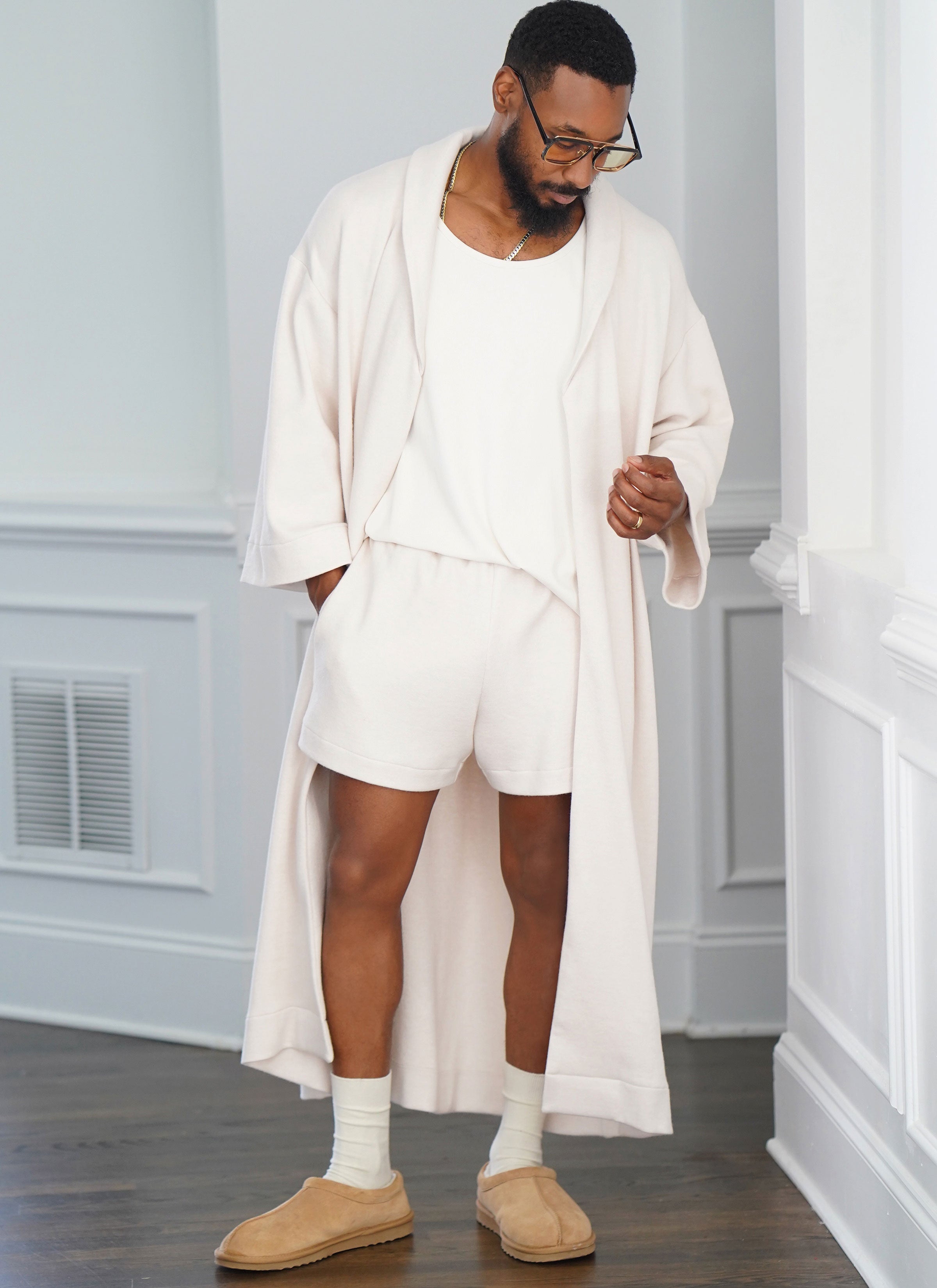 Simplicity Sewing Pattern 9931 Men's Loungewear and robe by Norris Danta Ford from Jaycotts Sewing Supplies