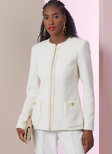 Vogue Sewing Pattern 2015 Misses' Jackets from Jaycotts Sewing Supplies