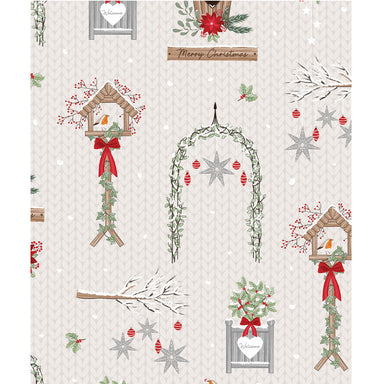 Welcome Home Collection Organic Cotton Fabric, Winter Garden from Jaycotts Sewing Supplies