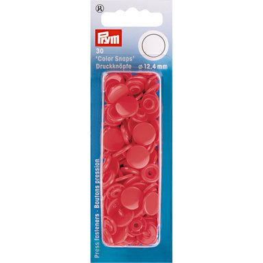 Prym Colour Snaps - Red from Jaycotts Sewing Supplies