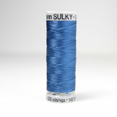 Sulky Rayon 40 Embroidery Thread 1198 Dusty Navy from Jaycotts Sewing Supplies