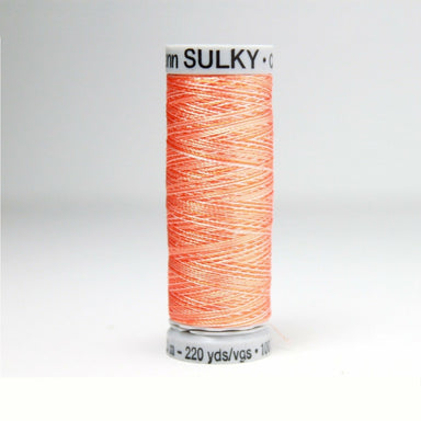 Sulky Rayon 40 Embroidery Thread 2103 Vari-Oranges from Jaycotts Sewing Supplies