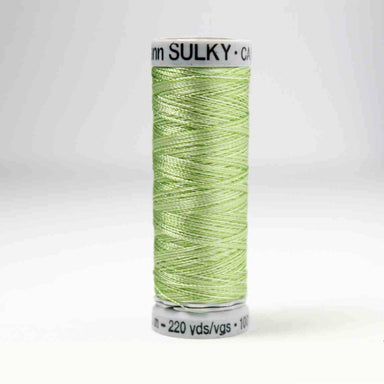 Sulky Rayon 40 Embroidery Thread 2112 Vari-Mint Greens from Jaycotts Sewing Supplies