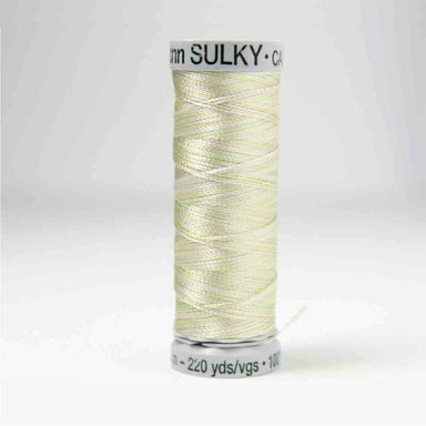 Sulky Rayon 40 Embroidery Thread 2202 Mint Greens / Pinks from Jaycotts Sewing Supplies