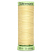 Gutermann TopStitch Thread 325 | pale yellow from Jaycotts Sewing Supplies