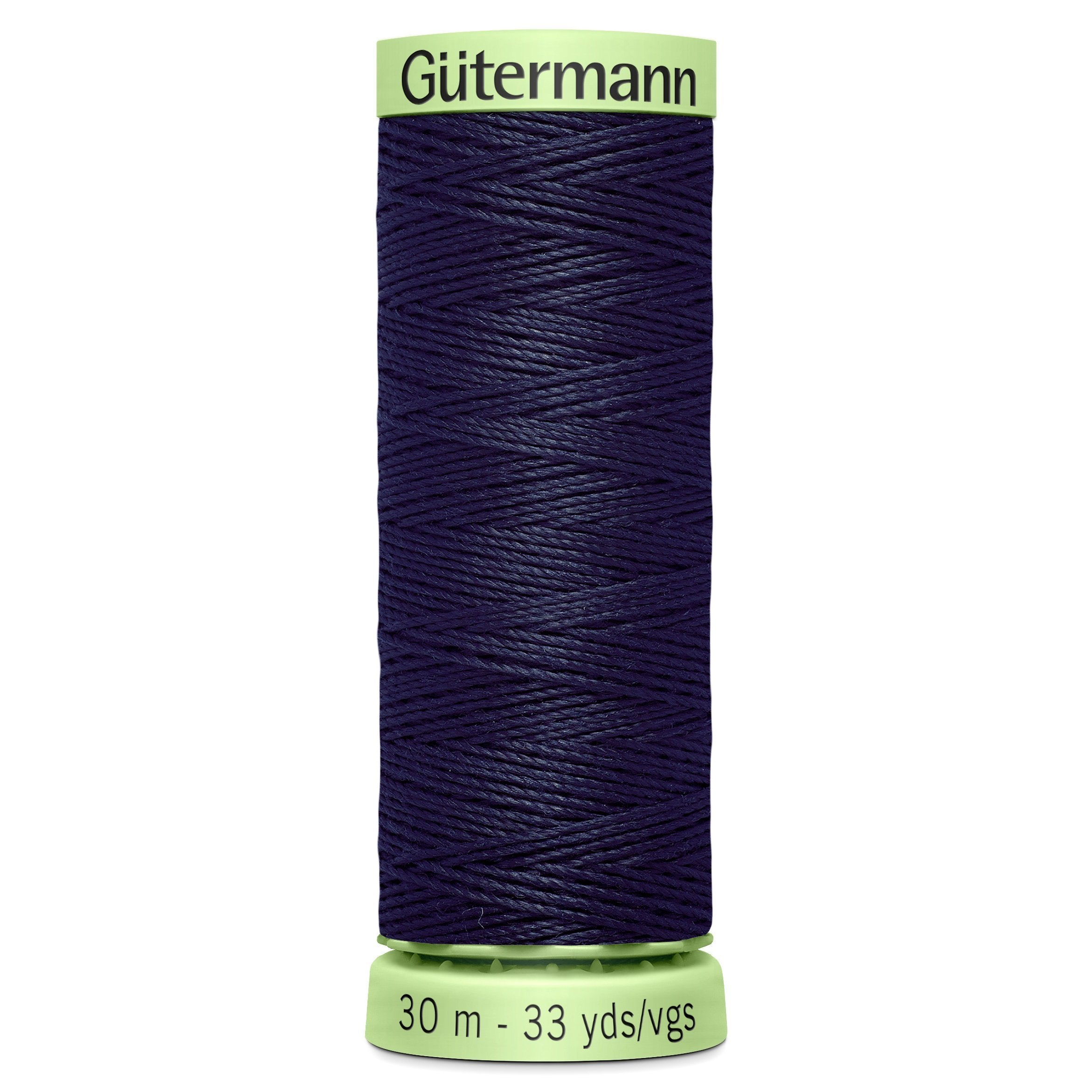 Gutermann TopStitch Thread 339 |  Dark navy from Jaycotts Sewing Supplies