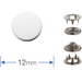 Details of Prym 390117 White Press Studs (Non-Sew) 12mm from Jaycotts Sewing Supplies