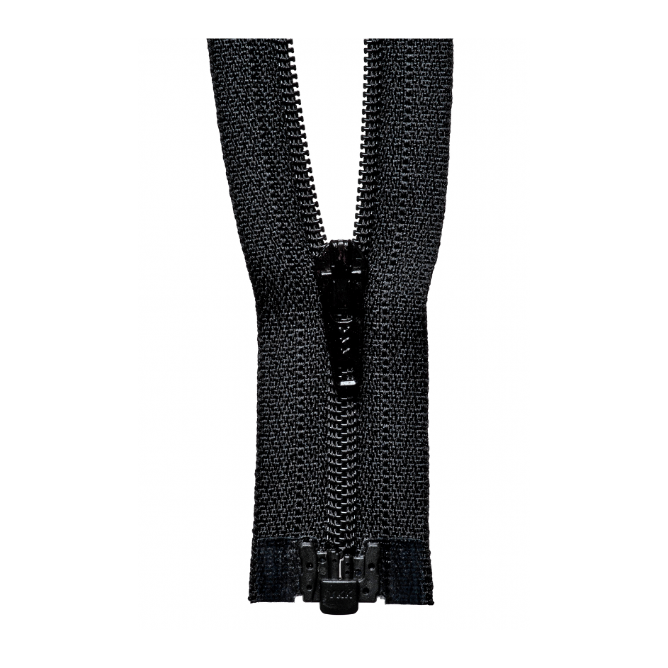 YKK Lightweight Open End Zip | Black from Jaycotts Sewing Supplies