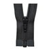 YKK Open End Zips - Medium Nylon | Colour 580 Black from Jaycotts Sewing Supplies