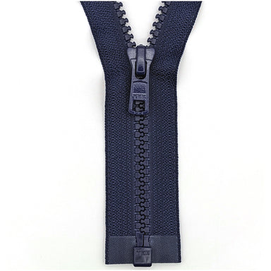 YKK Open End Zip - Medium Plastic | Colour 560 Navy from Jaycotts Sewing Supplies