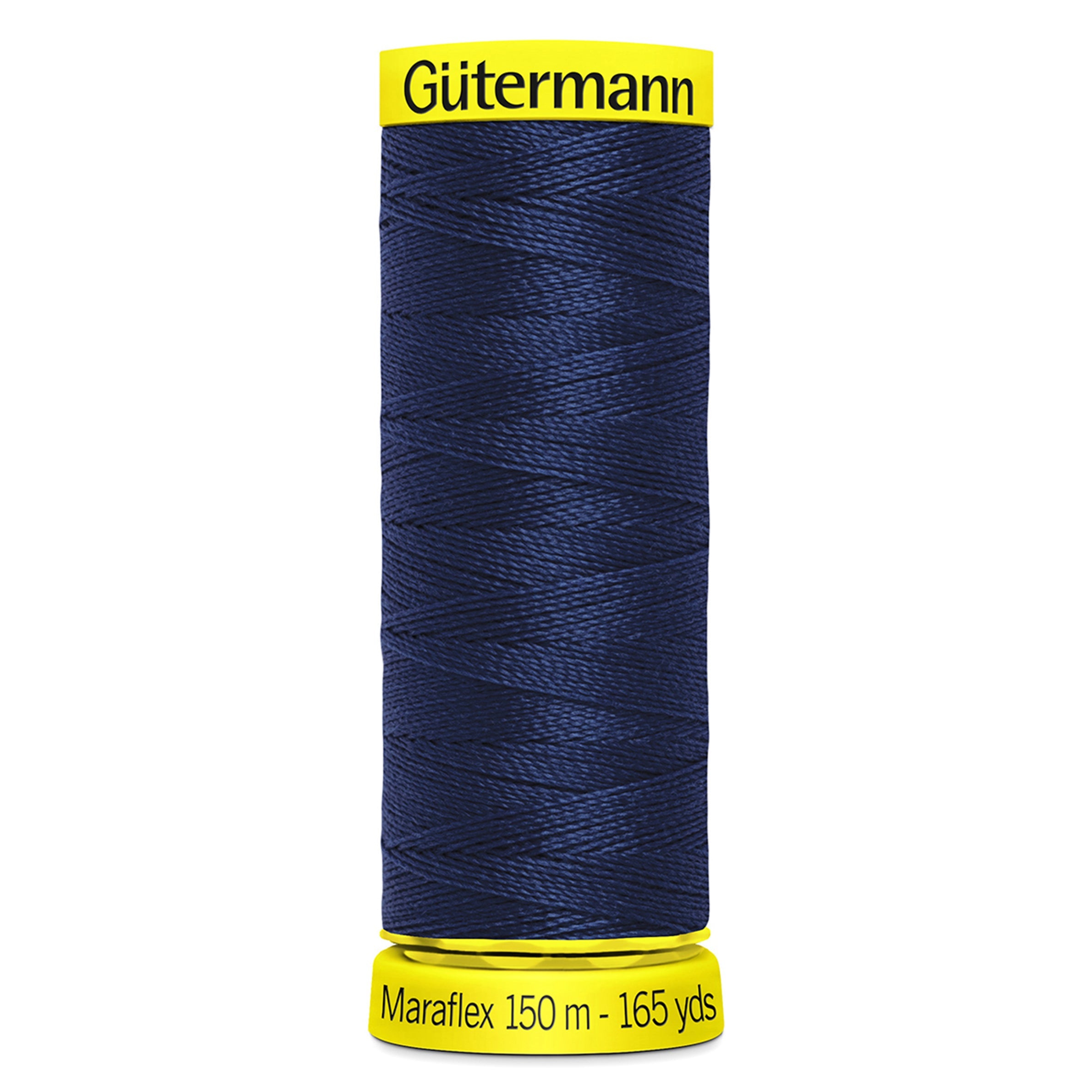 Gutermann Maraflex Stretchy Sewing Thread 150m colour 310 Midnight from Jaycotts Sewing Supplies