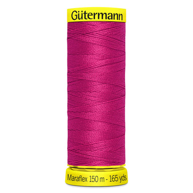Gutermann Maraflex Stretchy Sewing Thread 150m colour 382 Bright Crimson from Jaycotts Sewing Supplies