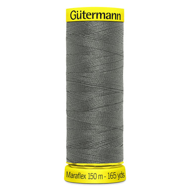 Gutermann Maraflex Stretchy Sewing Thread 150m colour 701 Grey from Jaycotts Sewing Supplies
