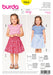 Burda Style Pattern BD9364 Child shirt and Elastic Skirt from Jaycotts Sewing Supplies