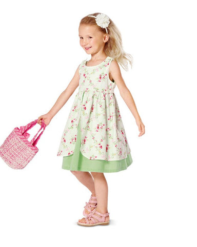 Burda 9460 Girls' Dress and Jumpsuit Pattern | Easy from Jaycotts Sewing Supplies