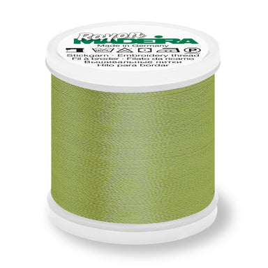 Madeira Rayon 40 Embroidery Thread 200m #1106 Khaki from Jaycotts Sewing Supplies