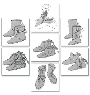 B5233 Historical Footwear from Jaycotts Sewing Supplies