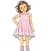 B6013 Girls' Dress | Easy from Jaycotts Sewing Supplies