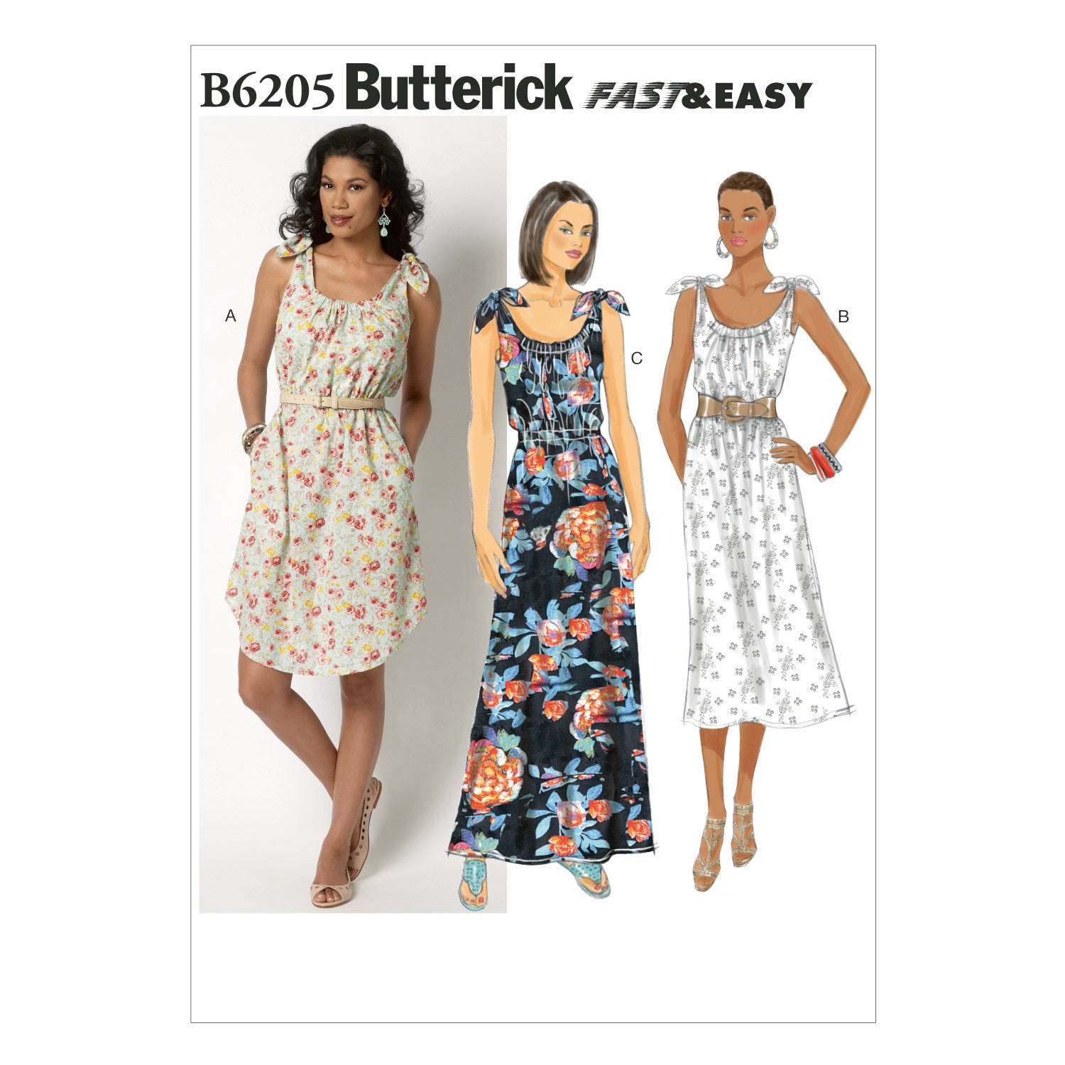 B6205 Misses' Dress from Jaycotts Sewing Supplies