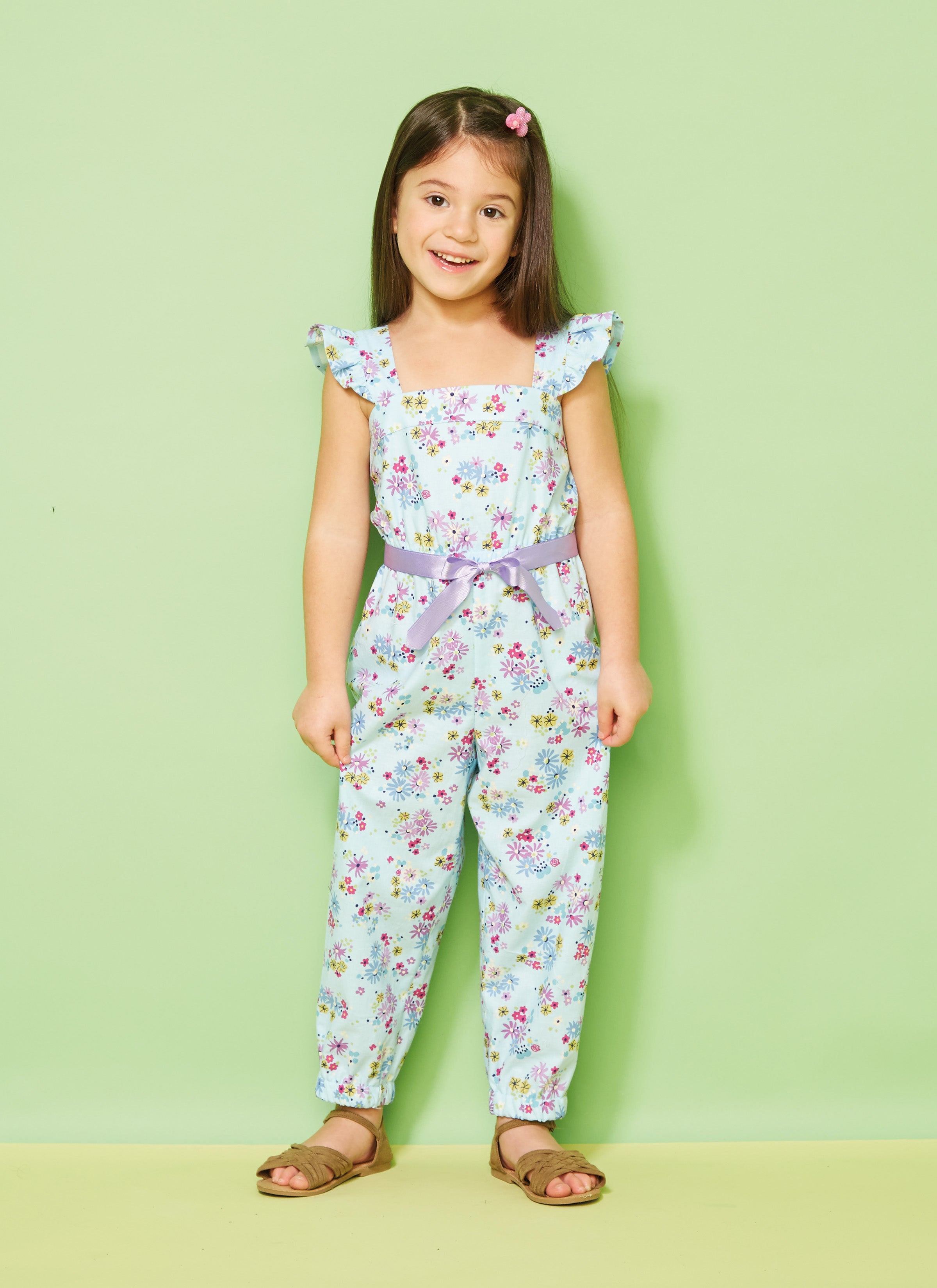 Butterick sewing pattern 6907 Children's Romper, Jumpsuit and Sash from Jaycotts Sewing Supplies