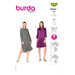 Burda Sewing Pattern 6127 Dress from Jaycotts Sewing Supplies