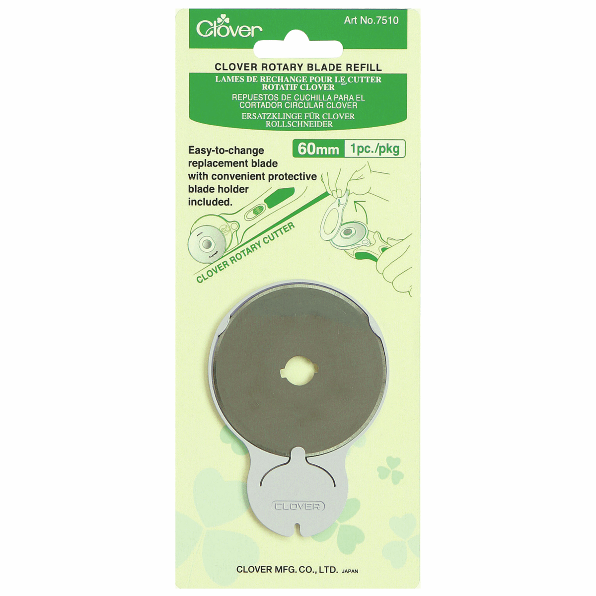 Clover Rotary Cutter Blades from Jaycotts Sewing Supplies
