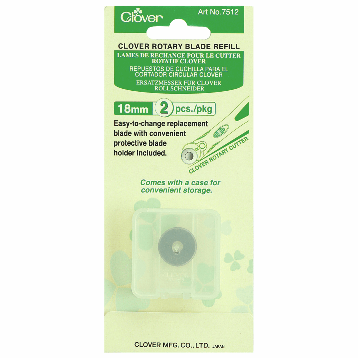 Clover Rotary Cutter Blades from Jaycotts Sewing Supplies