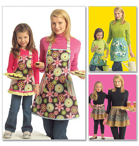 M5720 Misses'/Girls' Aprons from Jaycotts Sewing Supplies