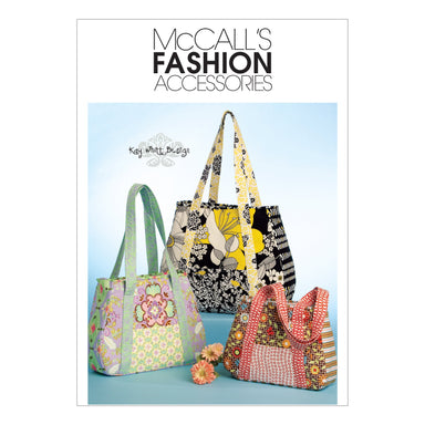 McCall's 5822 Tote Bag In 3 Sizes Pattern | by Kay Whitt from Jaycotts Sewing Supplies