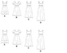 M5893 Misses'/Women's Dresses In 4 Lengths from Jaycotts Sewing Supplies