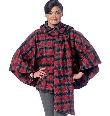 M7202 Misses' Ponchos from Jaycotts Sewing Supplies