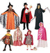 M7224 Children's Boys' and Girls' Cape and Tunic Costumes from Jaycotts Sewing Supplies
