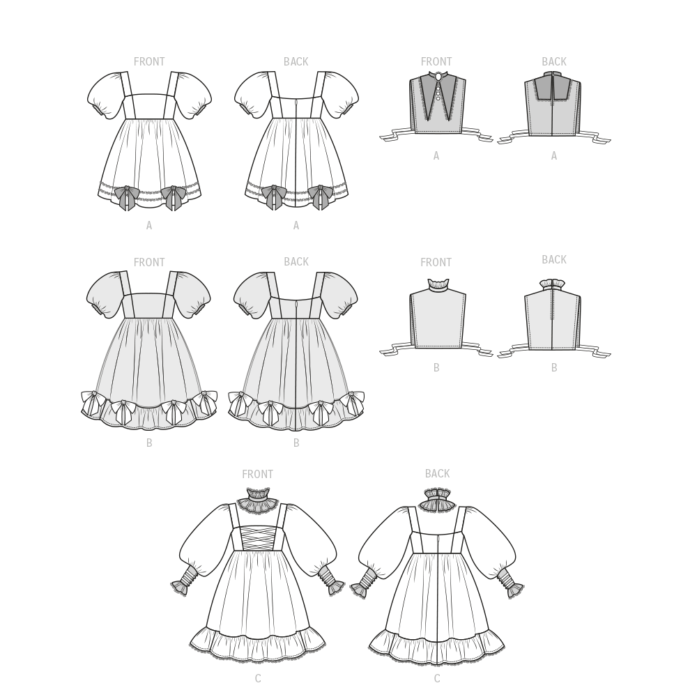 McCall's Sewing Pattern M8336 Misses' Costumes from Jaycotts Sewing Supplies