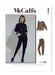 McCall's Sewing Pattern M8351 Misses' Lounge Pants, Top and Hoodie from Jaycotts Sewing Supplies