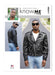 Know Me sewing pattern 2011 Men's Moto Jacket by Norris Dánta Ford from Jaycotts Sewing Supplies