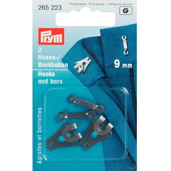 Prym Trouser and Skirt Type Hook and Bar from Jaycotts Sewing Supplies