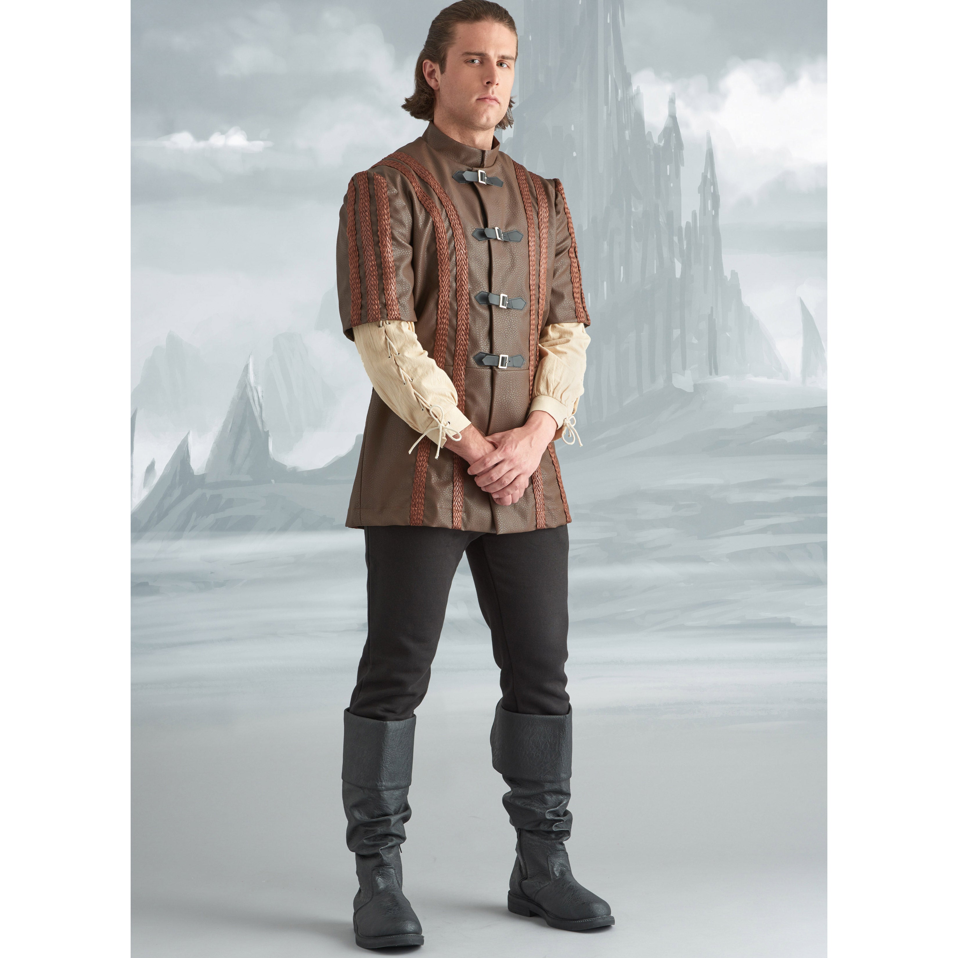 Simplicity Sewing Pattern 9593 Men's Medieval fantasy costumes from Jaycotts Sewing Supplies