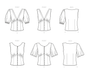Simplicity Sewing Pattern 9606 Misses' Blouse from Jaycotts Sewing Supplies