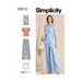 Simplicity Sewing Pattern 9612 Misses' Tops, Trousers and Shorts from Jaycotts Sewing Supplies