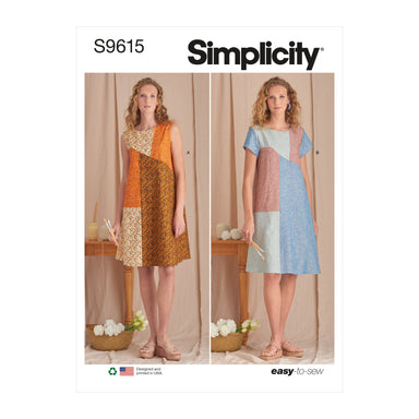 Simplicity Sewing Pattern 9615 Misses' Dresses from Jaycotts Sewing Supplies
