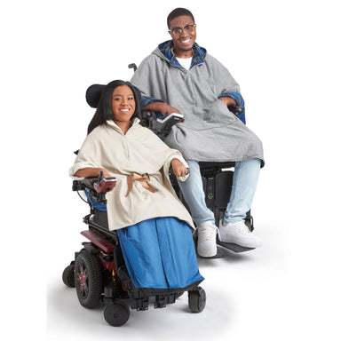 Simplicity pattern 9671 Poncho, Detachable Hood and Wheelchair Blanket from Jaycotts Sewing Supplies