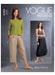 Vogue sewing pattern 1731 Deep-Pocket Skirt and Pants | Marcy Tilton from Jaycotts Sewing Supplies